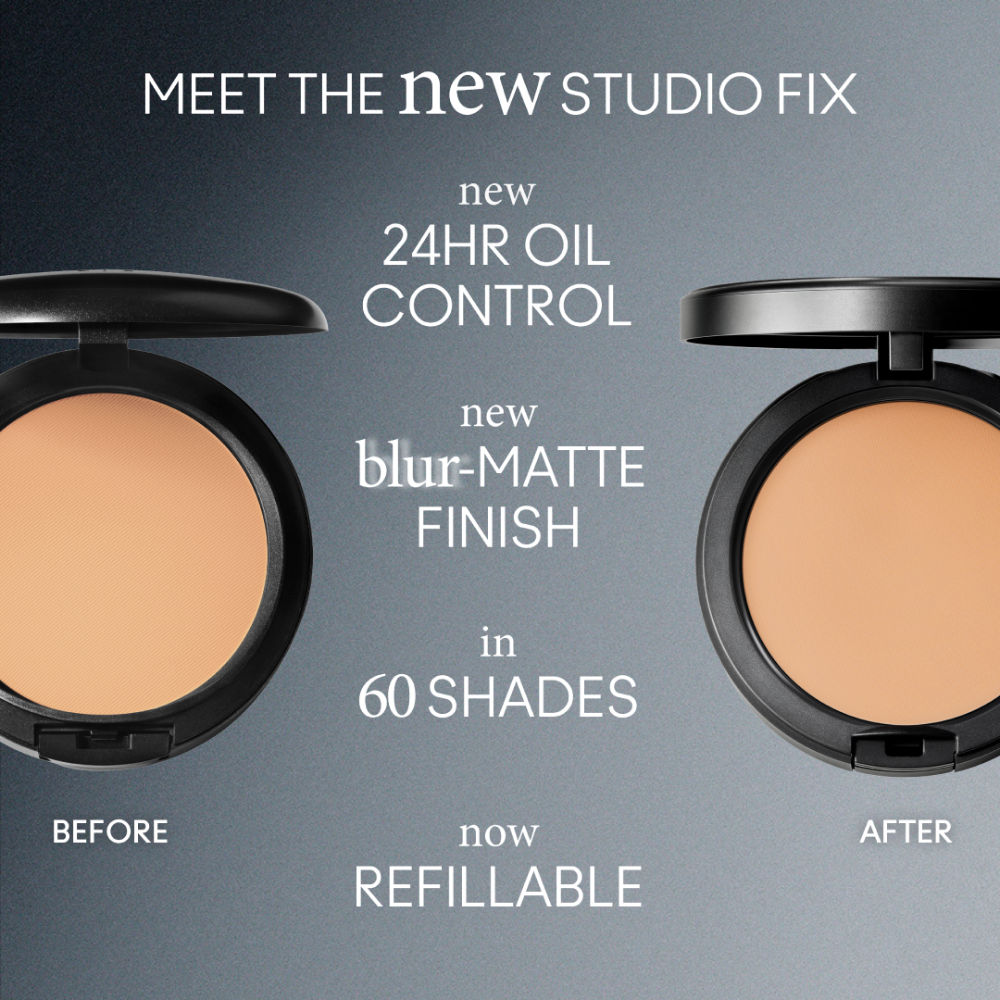 M.A.C Studio Fix Powder Plus Compact Foundation -NC20 Light Beige, Neutral Golden Undertone, 12g