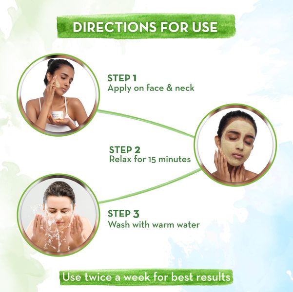 100g Mamaearth Ubtan Face Mask – Effective Natural Tan Removal