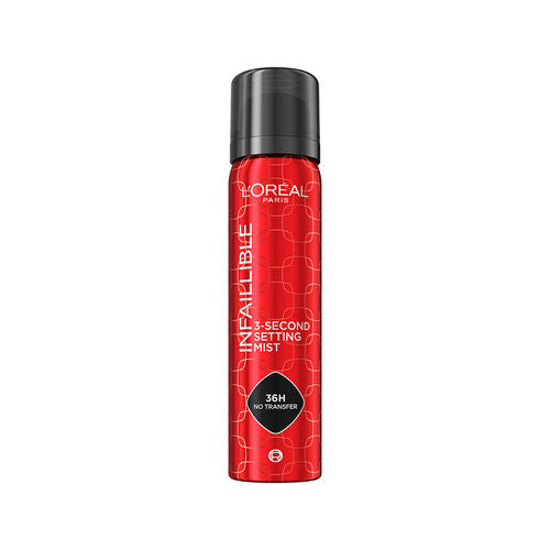 L'Oreal Paris Infallible 3-Second Setting Mist XL Long Lasting Makeup Setting Spray