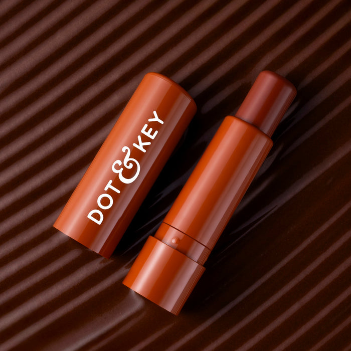 Dot & Key SPF 50+ Barrier Repair Hydrating Lip Balm, Cocoa Nude Buy at Indicrest