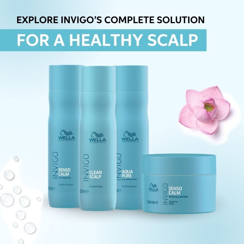 Wella Professionals Invigo Balance Aqua Pure Purifying Shampoo, 250ml Buy at Indicrest Image 7