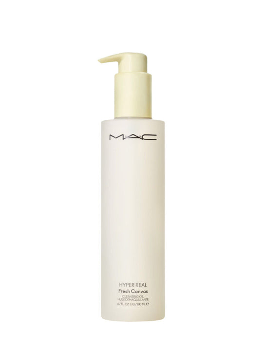 M.A.C Hyper Real Fresh Canvas Cleansing Oil Makeup Remover With Niacinamide, Hyaluronic Acid & Ceramides, 200ml, Buy from Indicrest