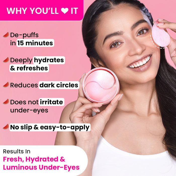 Dot & Key Watermelon Hydrogel Under-eye, 60 Patches Buy at Indicrest Image 3