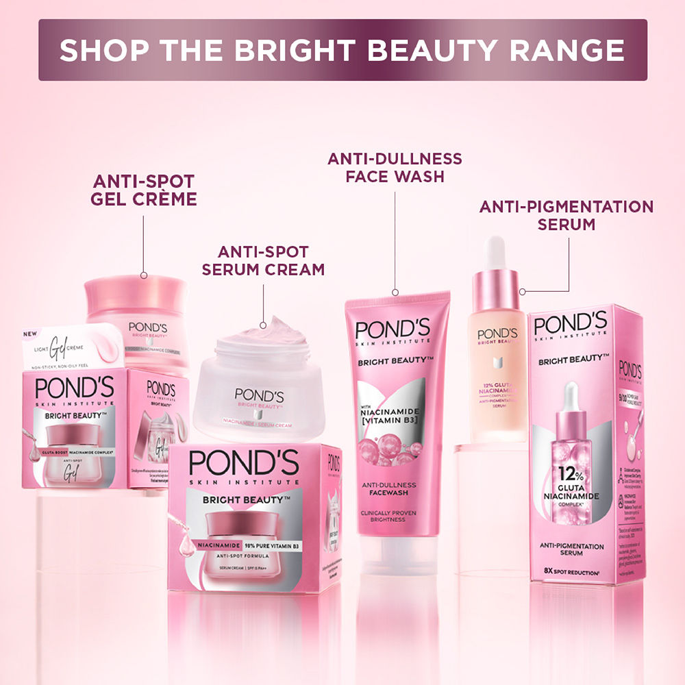 Pond’s Bright Beauty With Niacinamide [Vitamins B3] Anti-Dullness FaceWash, 100g Buy at Indicrest Image 9