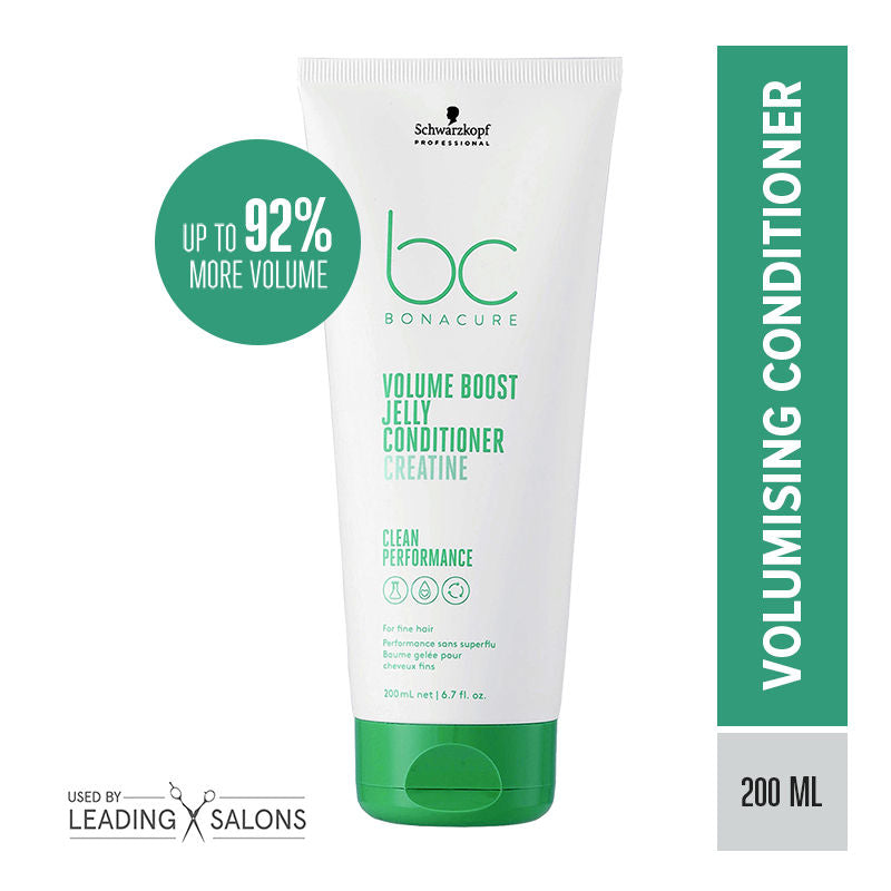 Schwarzkopf Professional Bonacure Volume Boost Jelly Conditioner With Creatine - For Fine Hair, 200ml Buy at Indicrest