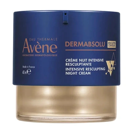 Avène DermAbsolu Night Regenerating Balm, 40ml Overnight Nourishing Face Moisturizer