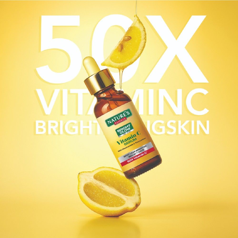 Nature's Essence V Bright Glow Vitamin C Face Serum, 30ml Buy at Indicrest Image 2