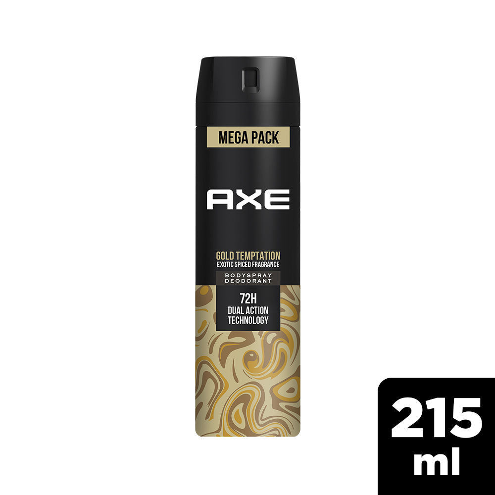Axe Gold Temptation Long Lasting Deodorant Bodyspray, 215ml Buy at Indicrest