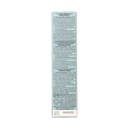 Schwarzkopf Professional Igora Royal Highlifts 12-21 Super Cendre Cendre Permanent Hair Color Cream, 60ml
