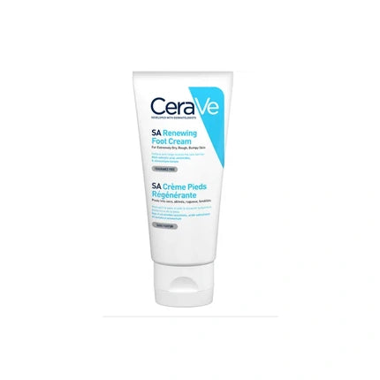 CeraVe Renewing Foot Cream, 88ml Hydrating Foot Cream for Dry, Rough & Cracked Skin