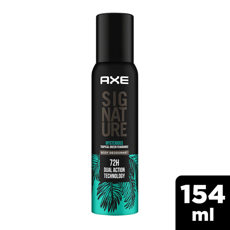 Axe Sigture Mysterious Long Lasting No Gas Body Deodorant For Men, 154ml Buy at Indicrest