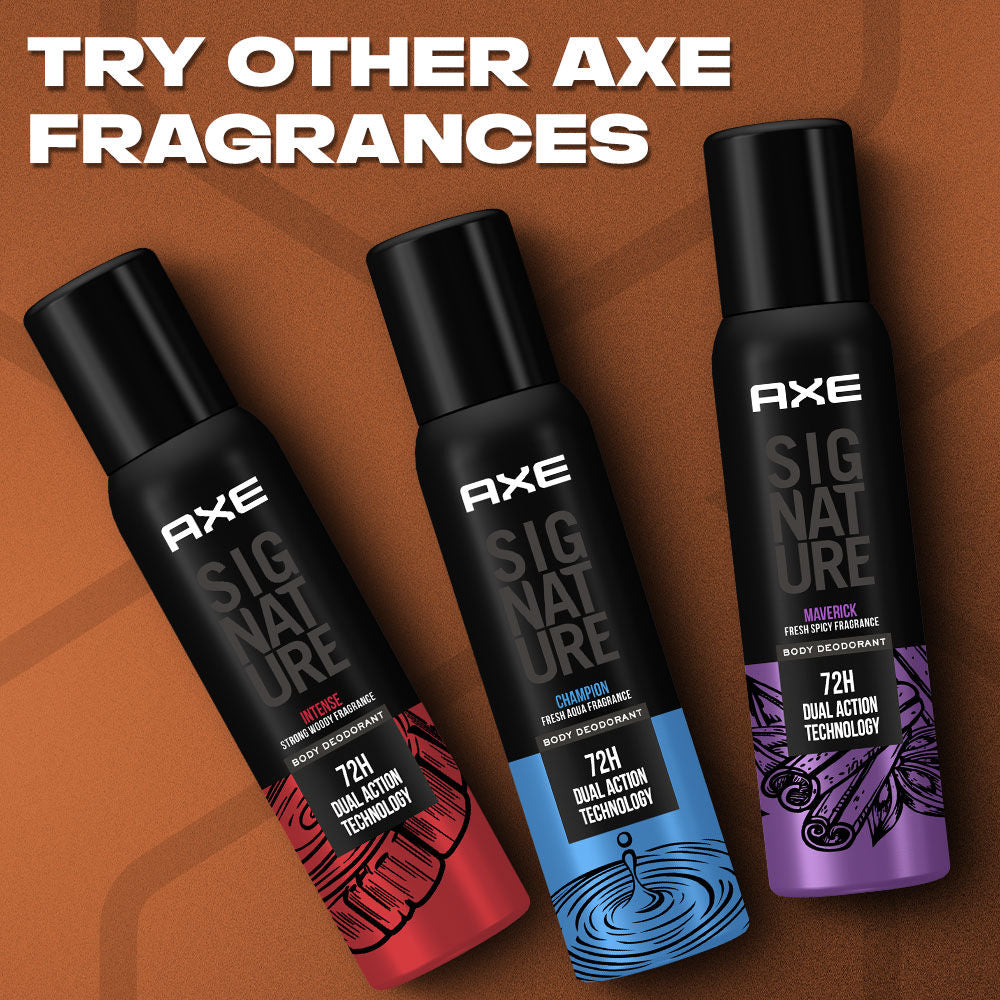 Axe Sigture Dark Temptation Long Lasting No Gas Body Deodorant For Men, 154ml Buy at Indicrest Image 7