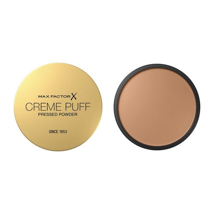 Max Factor Crème Puff Pressed Powder Deep Beige, 14g Matte Finish Compact Face Powder