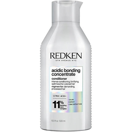 Redken Acidic Bonding Concentrate Conditioner, 500ml | Repairing Conditioner for Weakened & Damaged Hair