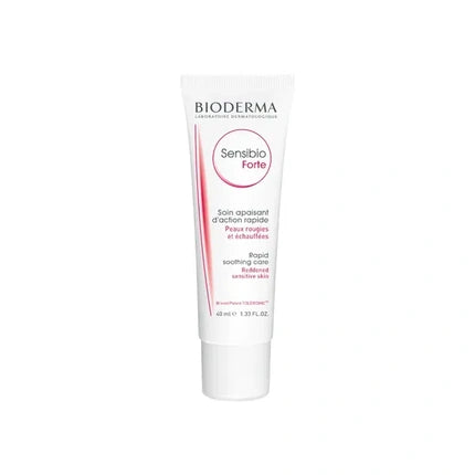 Bioderma Sensibio Forte Soothing & Moisturizing Cream, 40ml – Calming Face Cream for Sensitive & Irritated Skin