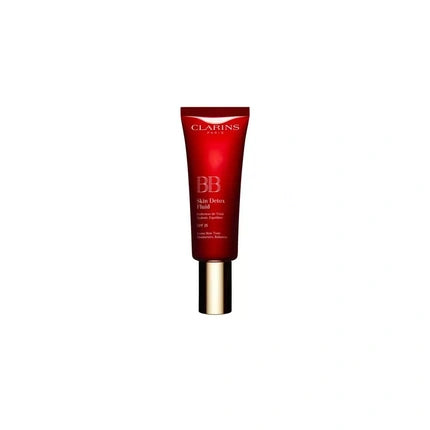 Clarins BB Skin Detox Fluid SPF 25 Shade 00 Fair, 45ml – Lightweight BB Cream with Sun Protection for Natural-Looking Coverage