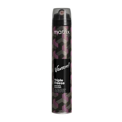 Matrix Vavoom Triple Freeze Extra Dry Hair Spray, 300ml Professional Strong Hold Hairspray