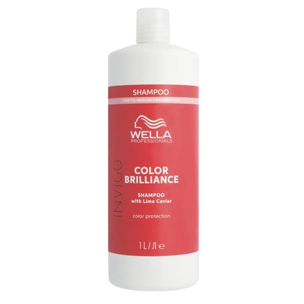 Wella Professionals Invigo Color Brilliance Color Protection Shampoo for Fine & Normal Hair, 1000ml