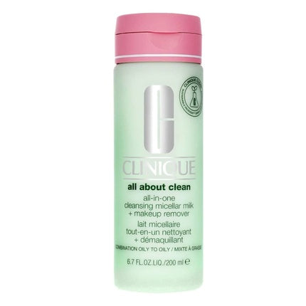 Clinique All About Clean All-In-One Cleansing Micellar Milk & Makeup Remover for Combination to Oily Skin 6.7oz