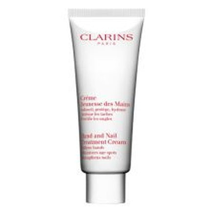 Clarins Hand and Nail Treatment Cream, 100ml – Moisturising Hand Cream for Soft Hands & Healthy-Looking Nails