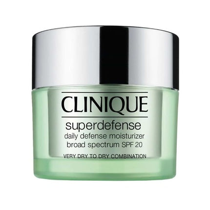 Clinique Superdefense Daily Defense Moisturizer SPF 20 for Dry Skin, 30ml | Hydrating Face Moisturizer