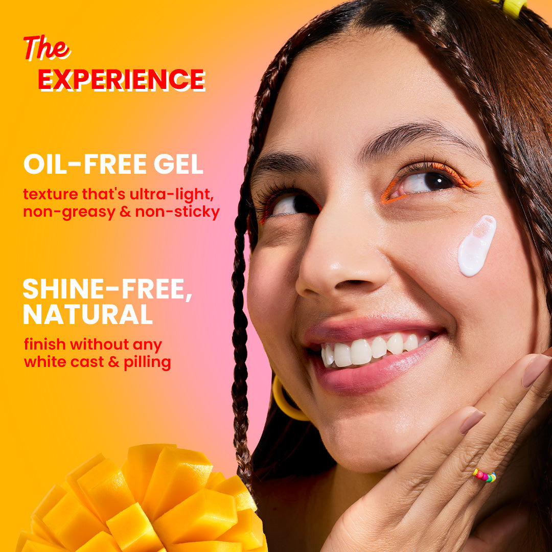 Dot & Key Mango + Detan Gel Sunscreen (Oil Free) SPF 50+ PA+++, 80g Buy at Indicrest Image 6