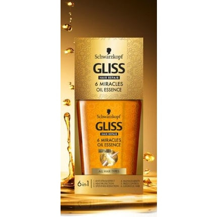Schwarzkopf Gliss Hair Repair 6-in-1 Miracle Oil Essence Hair Serum for Dry & Damaged Hair