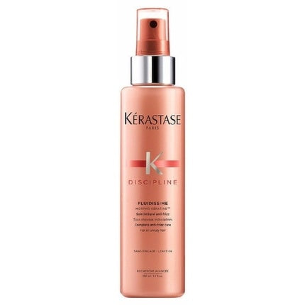 Kerastase Discipline Fluidissime Anti-Frizz Heat Protecting Spray, 150ml for Fine to Coarse Unmanageable Hair