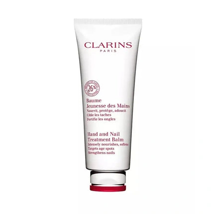 Clarins Hand and Nail Treatment Balm, 100ml Nourishing Hand Cream for Dry Hands