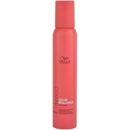 Wella Professionals Invigo Color Brilliance Vitamin Conditioning Mousse, 200ml for Color-Treated Hair