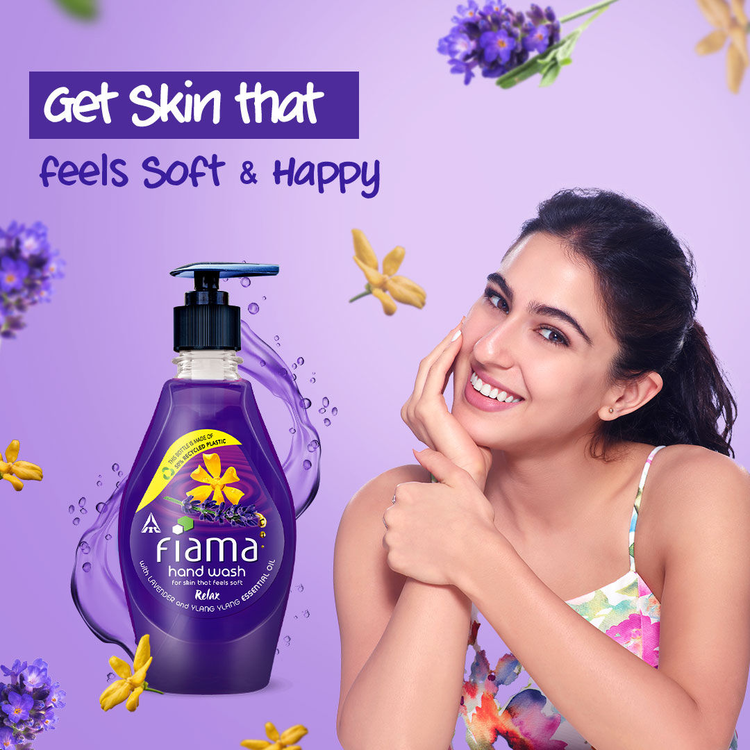 Fiama Relax Hand Wash, Lavender Oil And Ylang Extracts Handwash For Soft And Supple Hands, 400ml Buy at Indicrest Image 5
