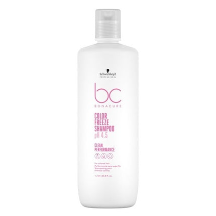 Schwarzkopf Professional BC Bonacure pH 4.5 Color Freeze Shampoo, 1000ml