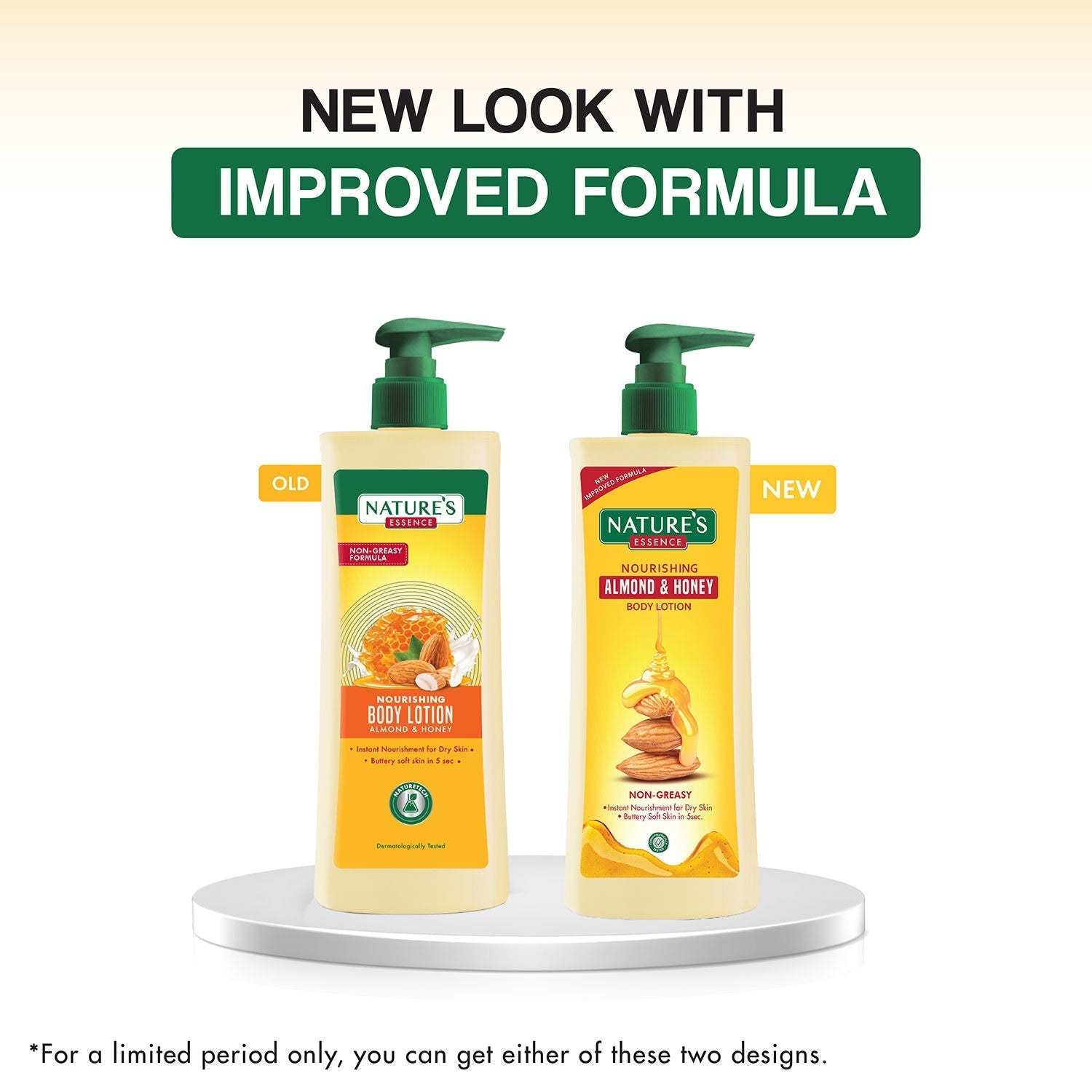 Nature's Essence Almond & Honey Nourishing Body Lotion, 400ml Buy at Indicrest Image 3
