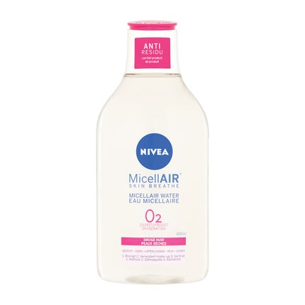 Nivea 3 In 1 Micellar Water Soothing for Dry & Sensitive Skin Gentle Makeup Remover & Facial Cleanser