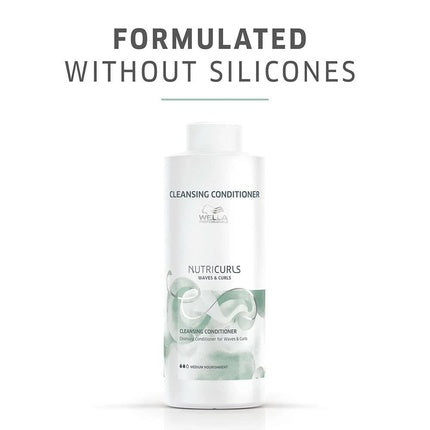 Wella Professionals Nutricurls Nourishing Shampoo for Waves & Curls, 250ml