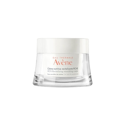 Avène Les Essentiels Rich Revitalizing Nourishing Cream for Very Dry Dehydrated Skin, 50ml