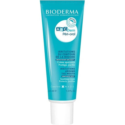 Bioderma ABCDerm Péri-Oral, 40ml Soothing Care Cream for the Lip Contour and Perioral Area