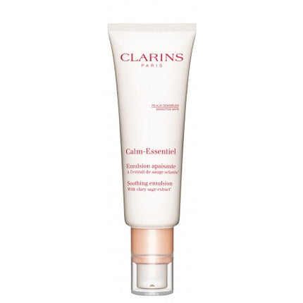 Clarins Calm-Essentiel Soothing Emulsion, 50ml Lightweight Moisturiser for Sensitive Skin