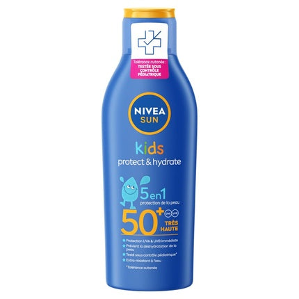 Nivea Sun Kids Protect & Play Sunscreen Lotion SPF 50+ (200ml) Water Resistant Sun Protection for Children
