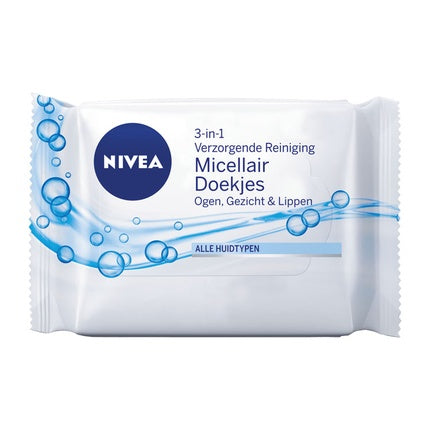Nivea Micellar Cleansing Wipes - Gentle Facial Cleansing & Makeup Remover Wipes for All Skin Types