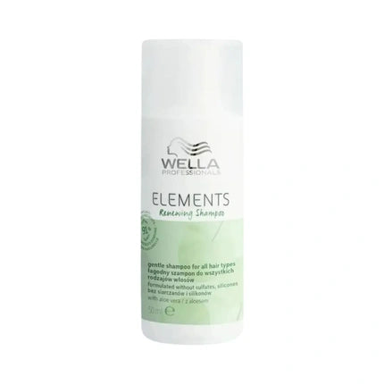 Wella Professionals Elements Renewing Shampoo, 50ml | Sulfate-Free Shampoo for All Hair Types