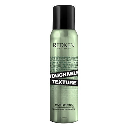 Redken Touchable Texture Volumizing Texture Whip, 200ml Lightweight Styling Foam