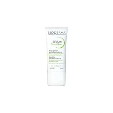 Bioderma Sébium Sensitive Soothing Anti-Blemish Care, 30ml – Daily Moisturising Face Cream for Sensitive Blemish-Prone Skin