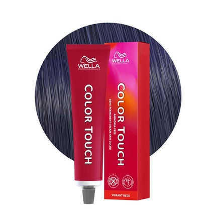 Wella Professionals Color Touch Vibrant Reds 3/68 Bluette Violet Dark Brown, 60ml | Ammonia-Free Demi-Permanent Hair Colour
