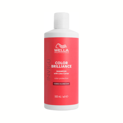 Wella Professionals Invigo Color Brilliance Color Protection Shampoo for Coarse Hair, 500ml