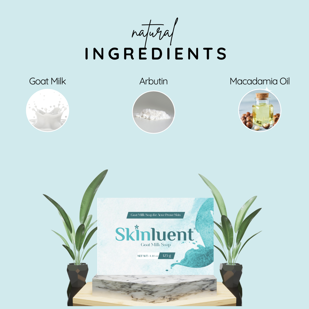 Skinluent Goat Milk Face & Body Soap Bar, 125g Buy at Indicrest Image 3