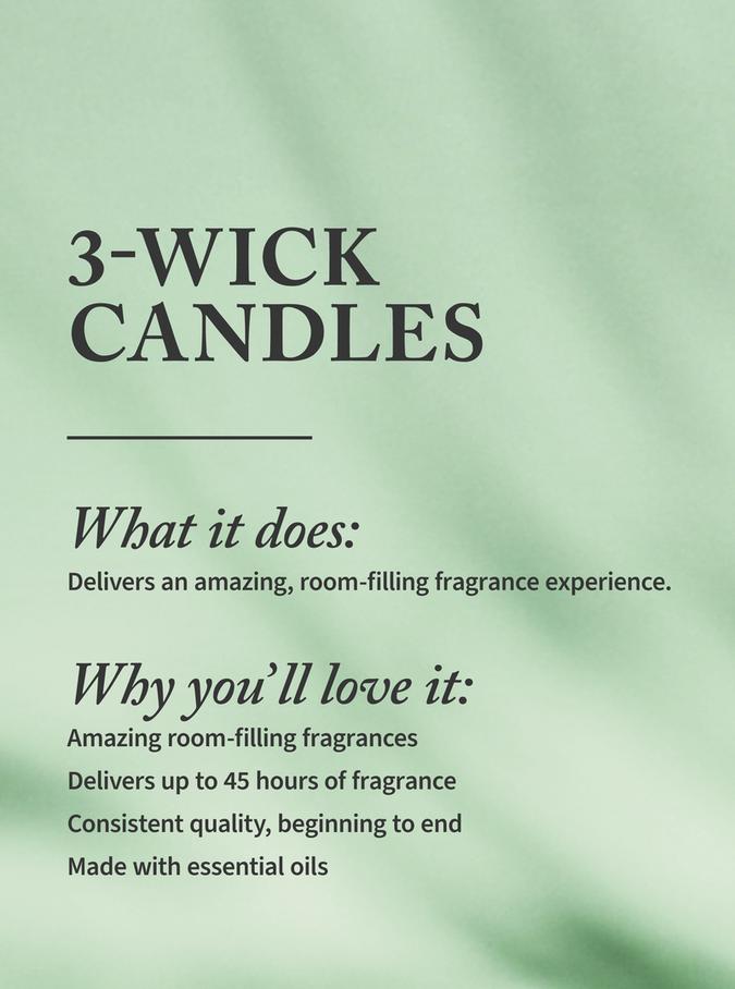 Bath & Body Works Picnic Petals 3-Wick Candle, 411 g/ 14.5 oz Buy at Indicrest Image 2