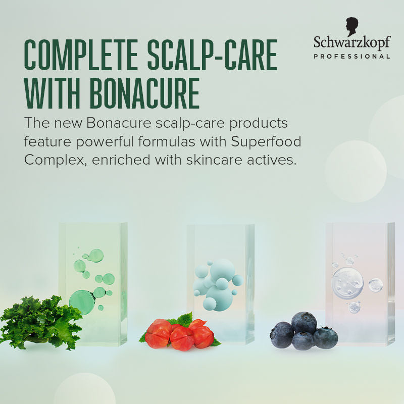 Schwarzkopf Professional Bonacure Scalp Soothing Serum|Dry, Sensitive Scalp|Kale, Madecassoside, 100ml Buy at Indicrest Image 9