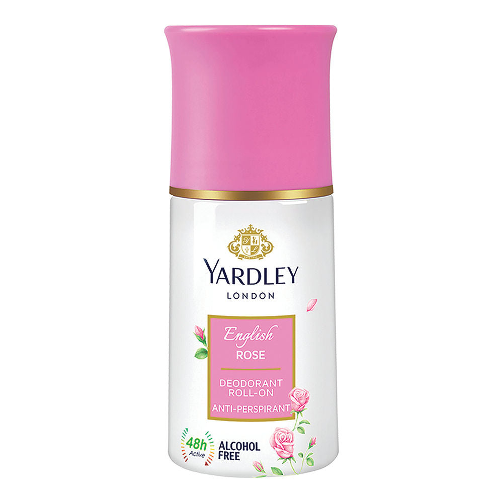 Yardley London English Rose Deodorant Roll-on, 50ml Buy at Indicrest Image 3