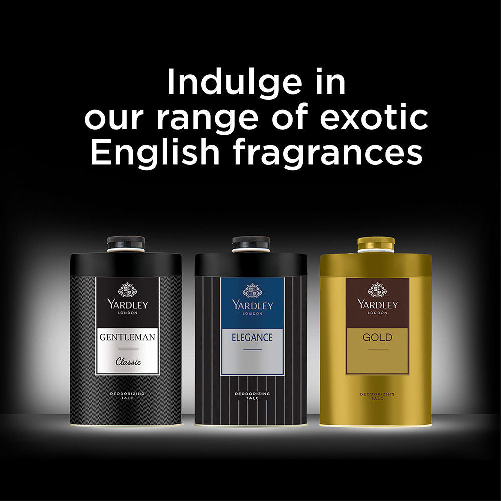 Yardley London - Elegance Deodorizing Talc For Men, 250g Buy at Indicrest Image 6